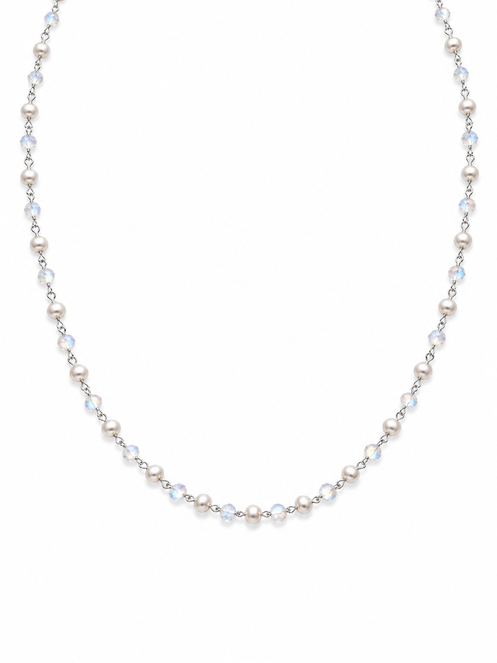 Sasha Pearl & Moonstone Necklace